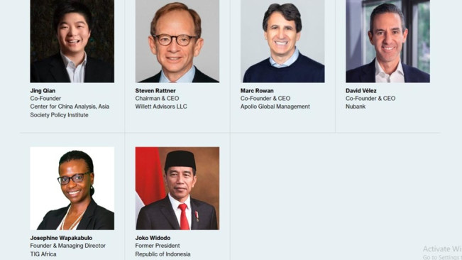 Daftar penasihat global Bloomberg New Economy. (bloombergneweconomy)
